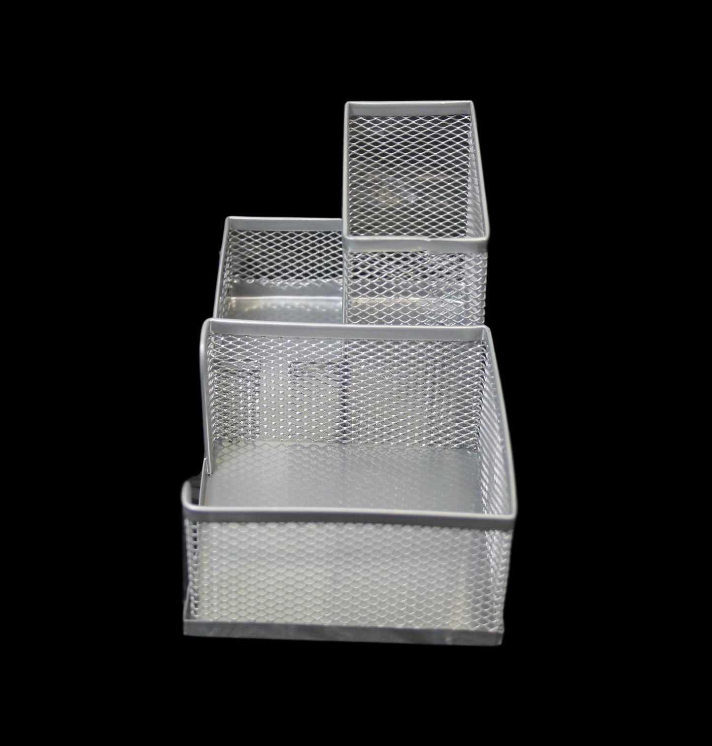 Mesh Desk Pen Pencil Stationery Holder Organiser 20 x 10 cm Assorted Colours 0020