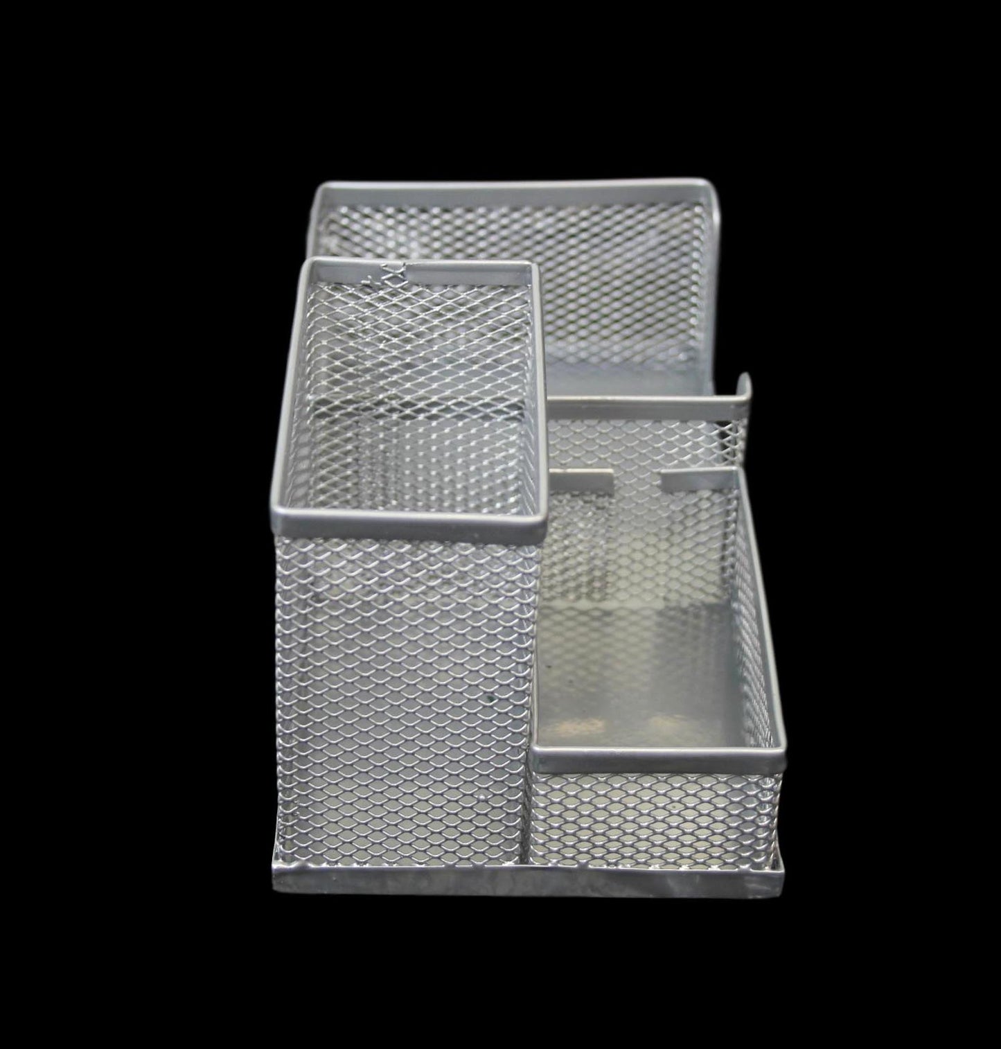 Mesh Desk Pen Pencil Stationery Holder Organiser 20 x 10 cm Assorted Colours 0020