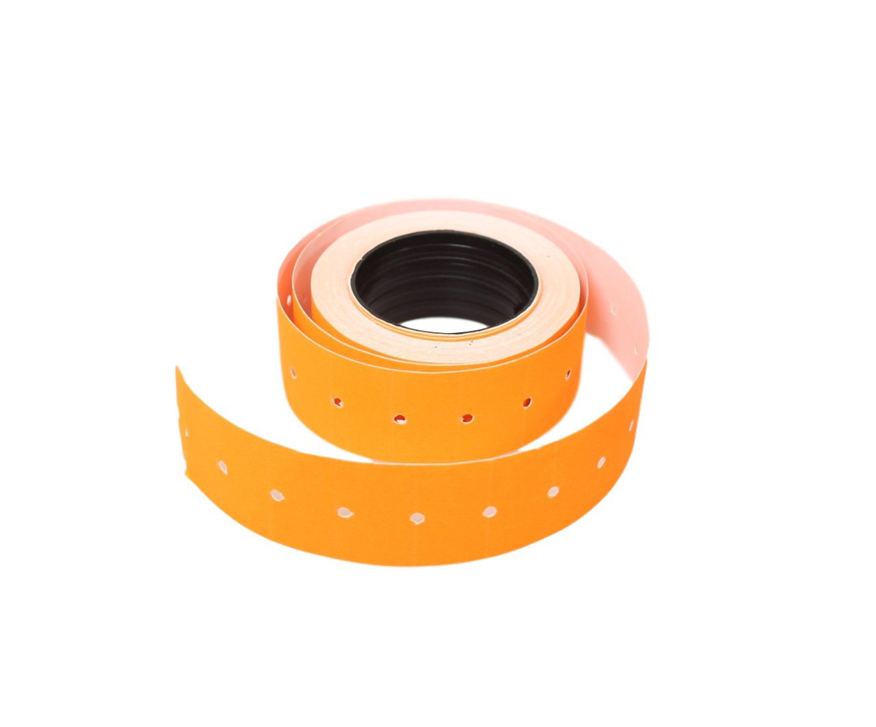Orange Price Labels Shop Aisle Price Tag Labels 10 Rolls With Dots