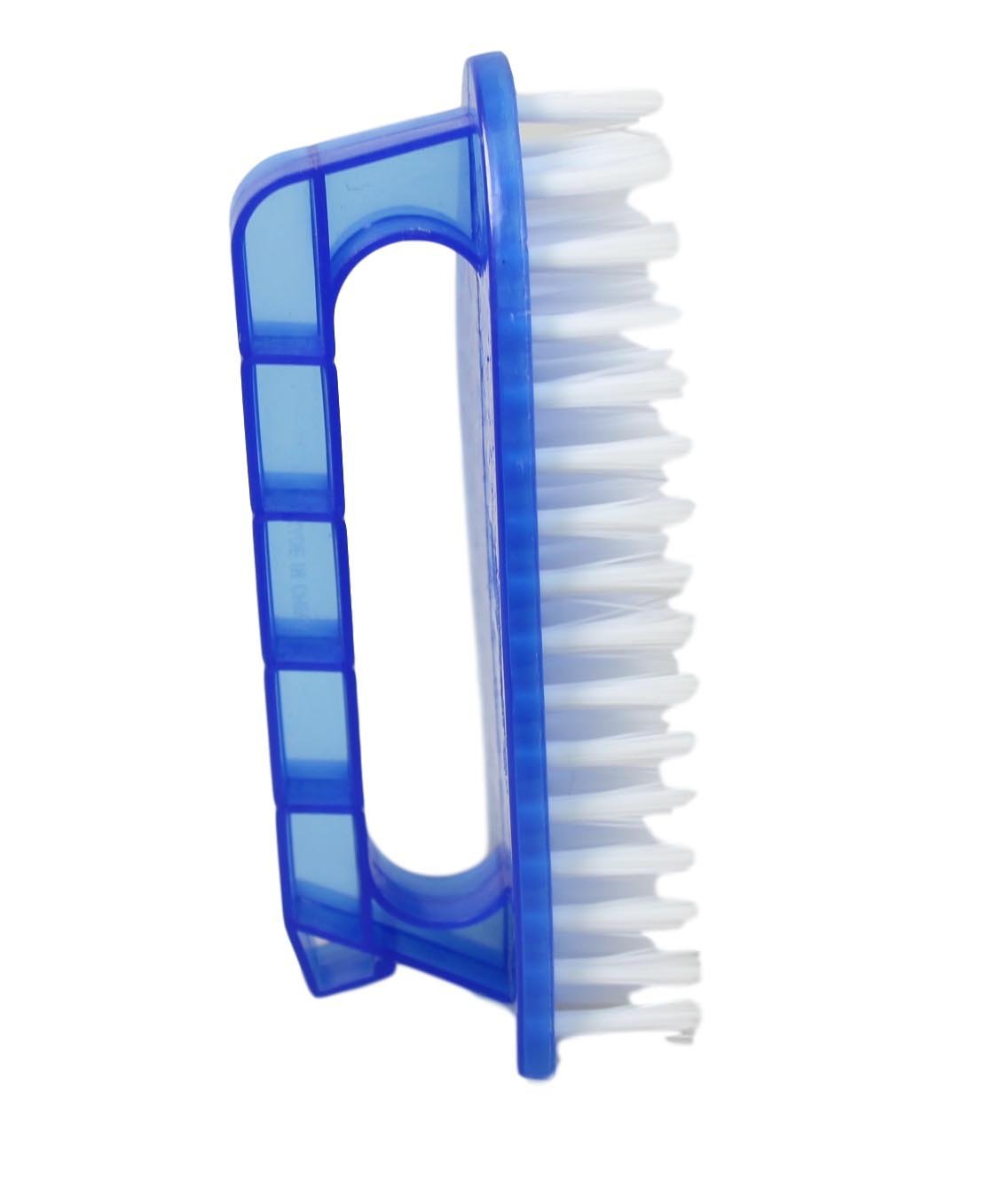 Plastic Laundry Cleaning Scrubbing Brush with Handle 14 cm Assorted Colours 0196