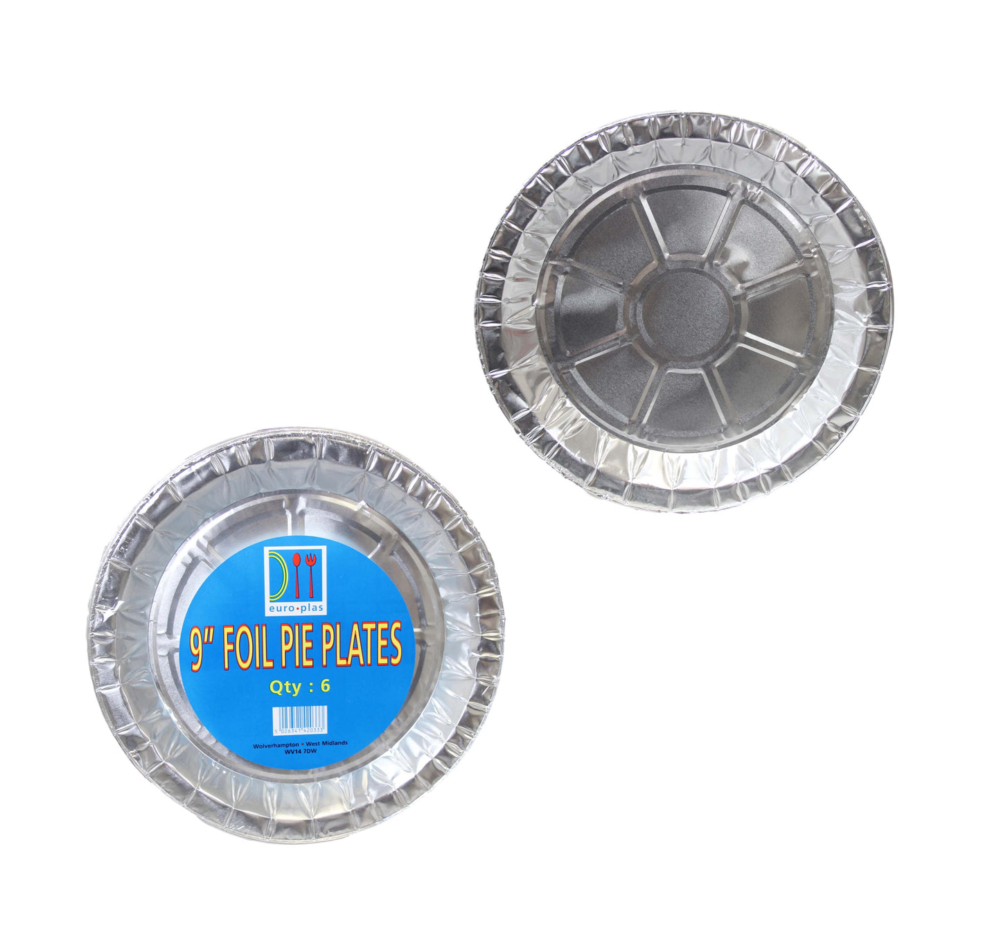 Square Aluminium Foil Tray 24 x 24 x 4 cm Pack of 3 0333