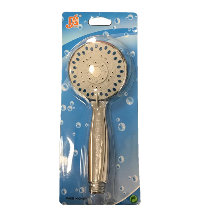 Single Plastic Shower Head 18 cm 0559