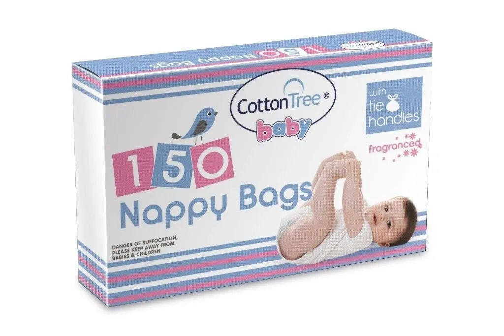12 Pack 150Pk Fragranced Nappy Bags