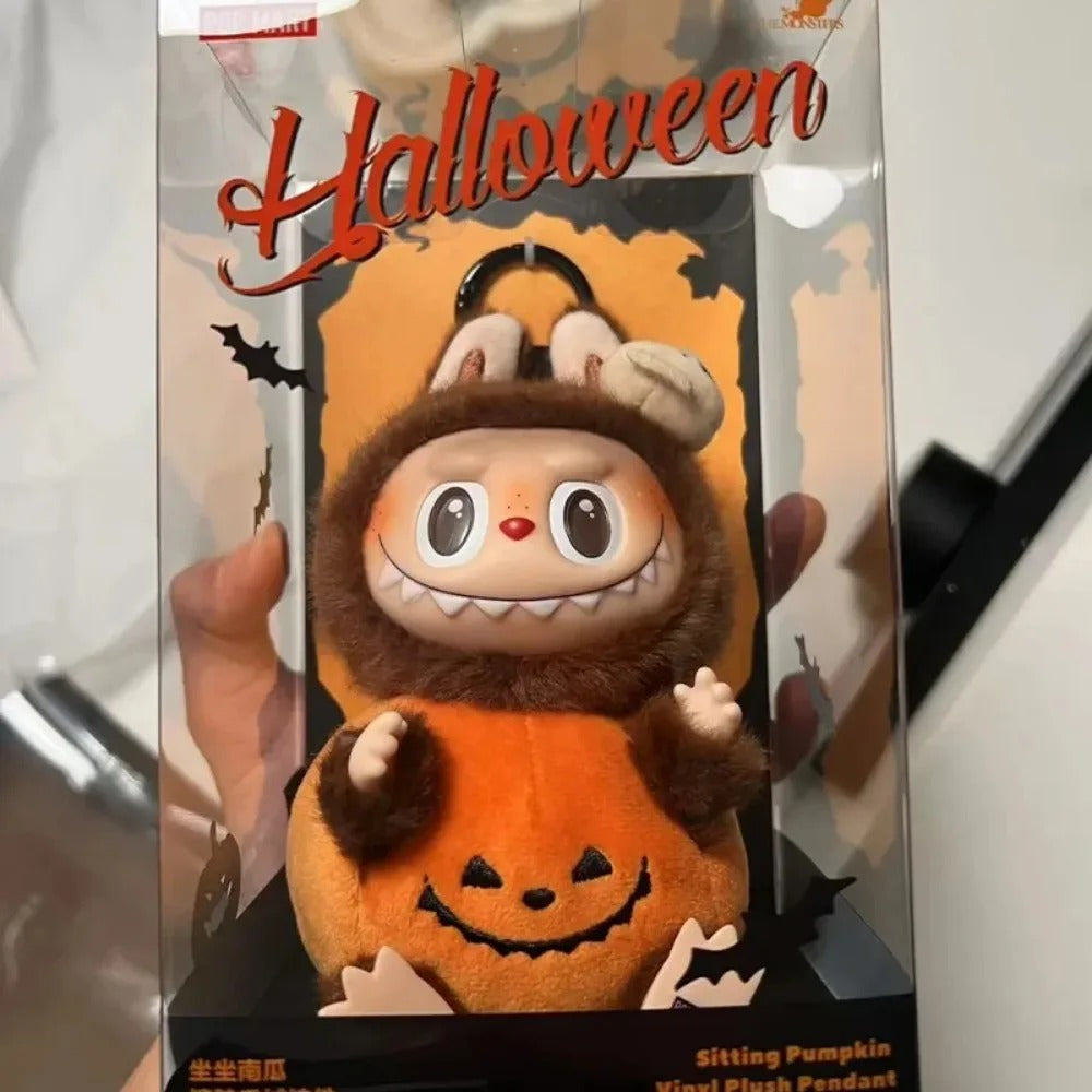 Labubu Style Halloween Limited Edition Pumpkin Monster Plush Doll