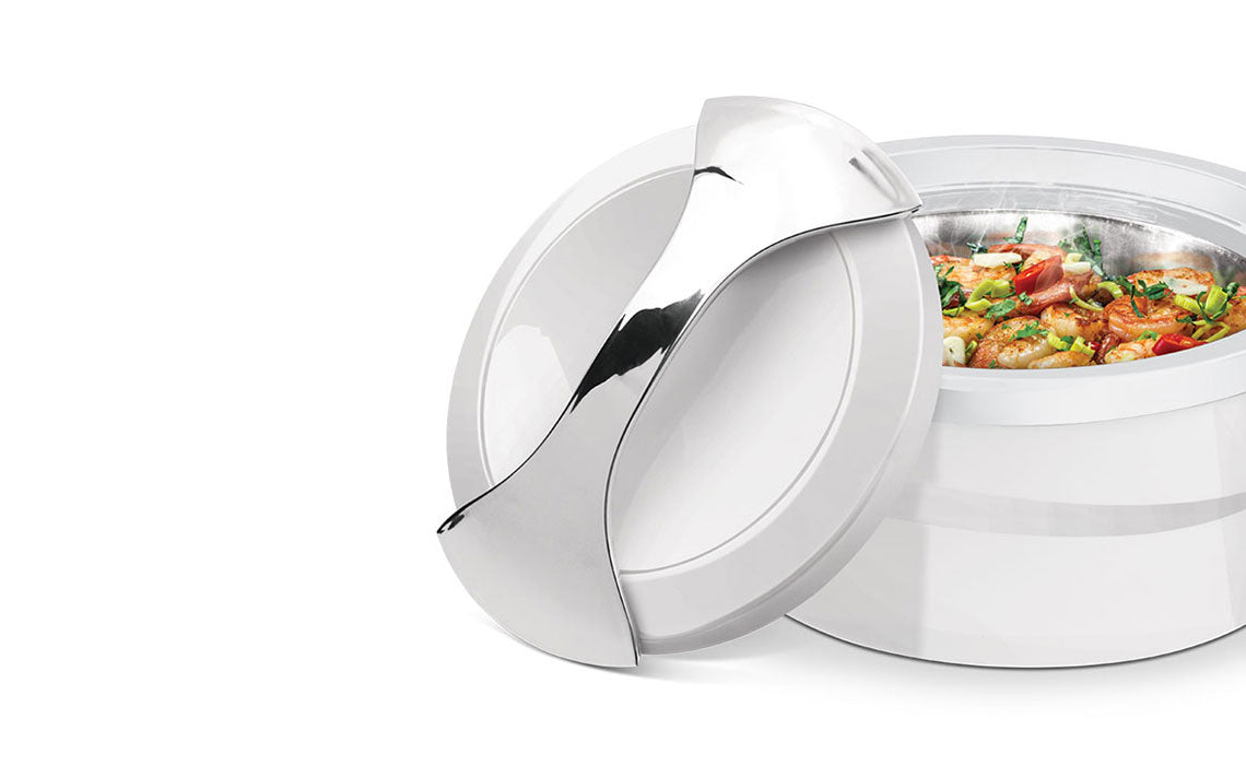 Zest Insulated Casserole Set 3pcs 1.0 - 1.5 - 2.5 Litre Assorted Colours 4890