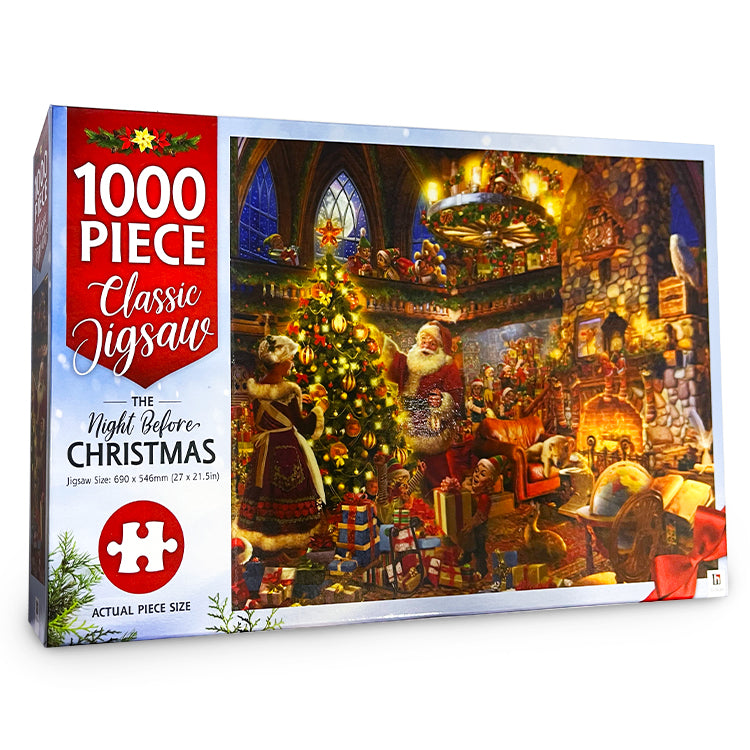 Super Christmas 1000pc Jigsaw Puzzle