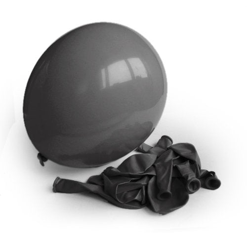 Black Deluxe Balloons x 12