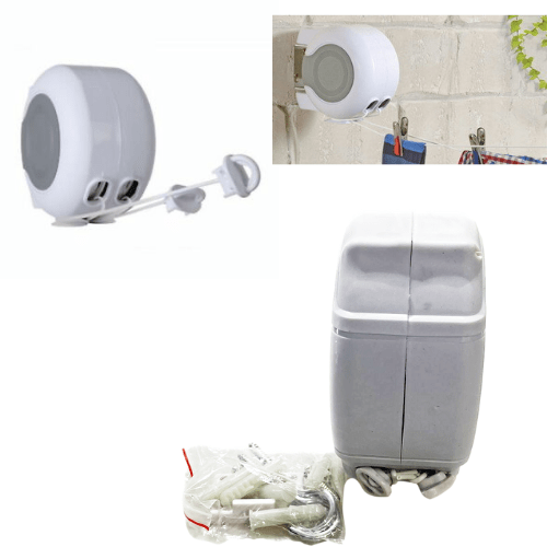 Easy To Install Retractable Garden Washing Line 12 Metre 4855 A