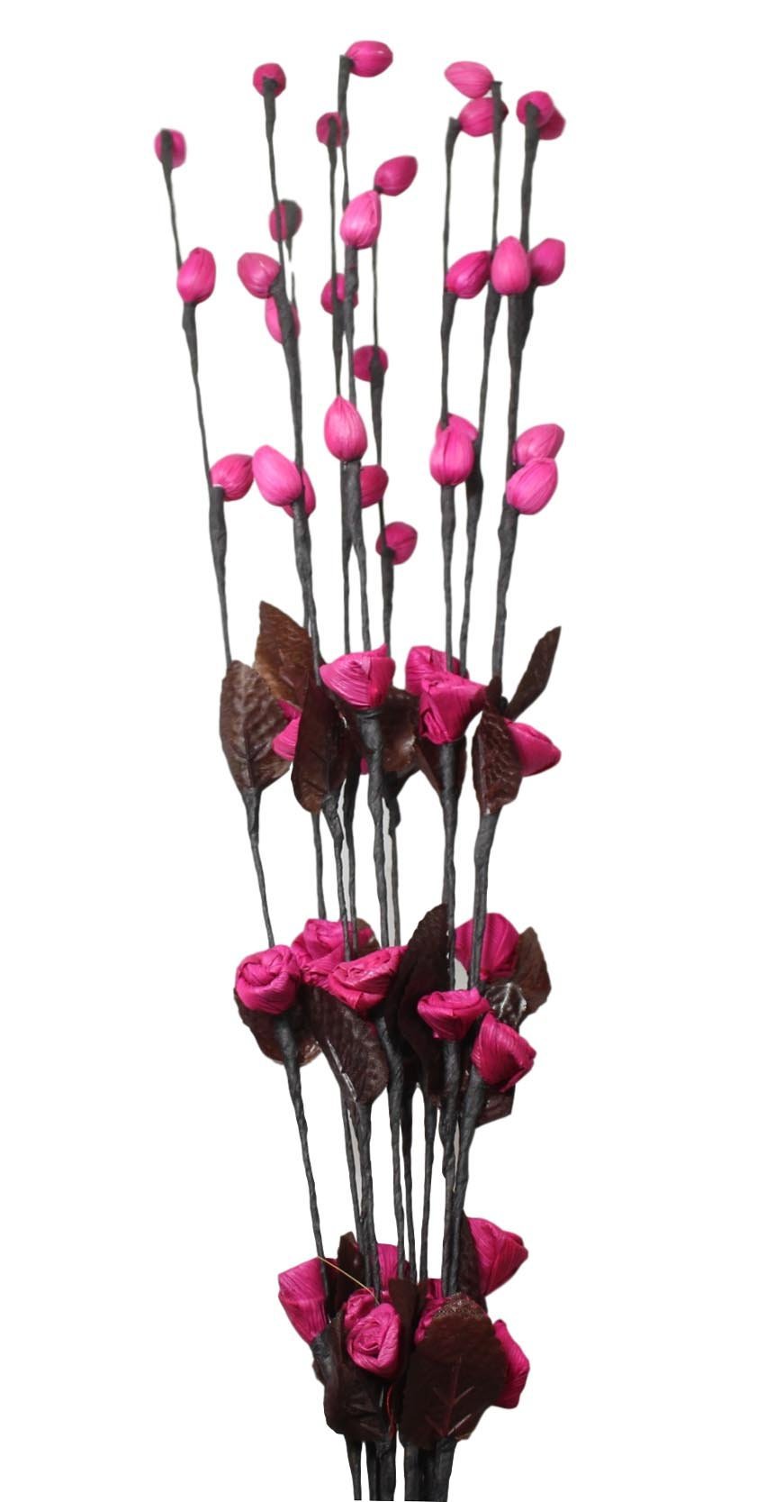 Home Decor Colour Floral Closed Flowers 10 Strand Home Floral Decor 100cm 1252