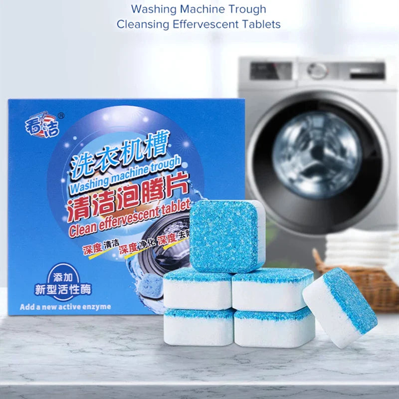 Washing Machine Cleaning Effervescent Tablets Home Kitchen MX1110