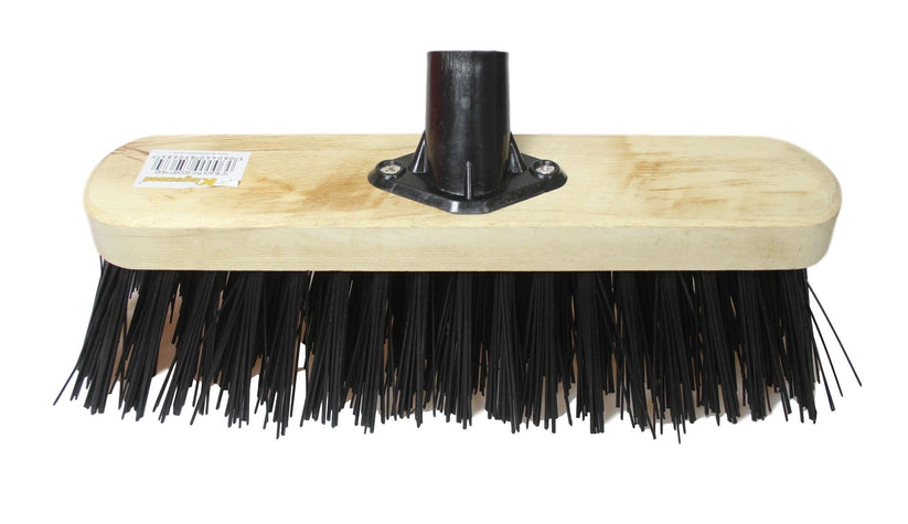 Marksman PVC Garden Sweeping Brush Assorted Colours 30cm 24098C