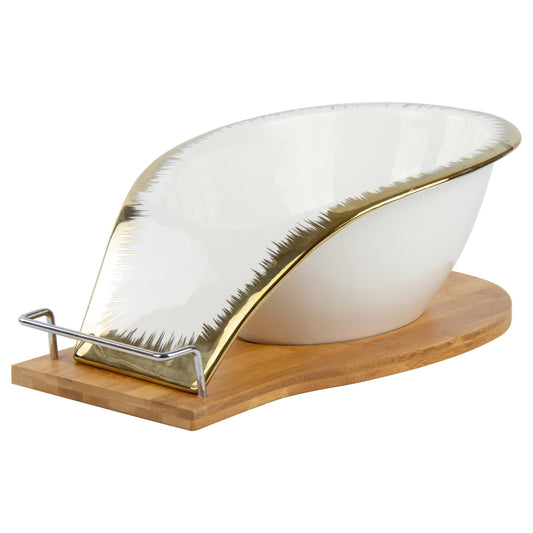 Bone China Droplet Serving Dish Ceramic High Quality Dish