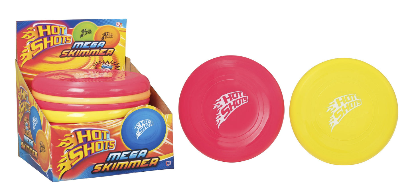Childrens Hot Shot Mega Skimmer Outdoor Fun Yellow/Red 9941