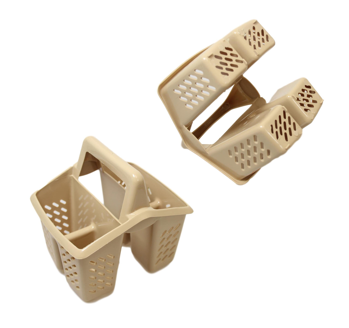 Dunya Basket Home Kitchen Sink Dish Cutlery Strainer Basket 4 Section 14cm x 10cm 14002