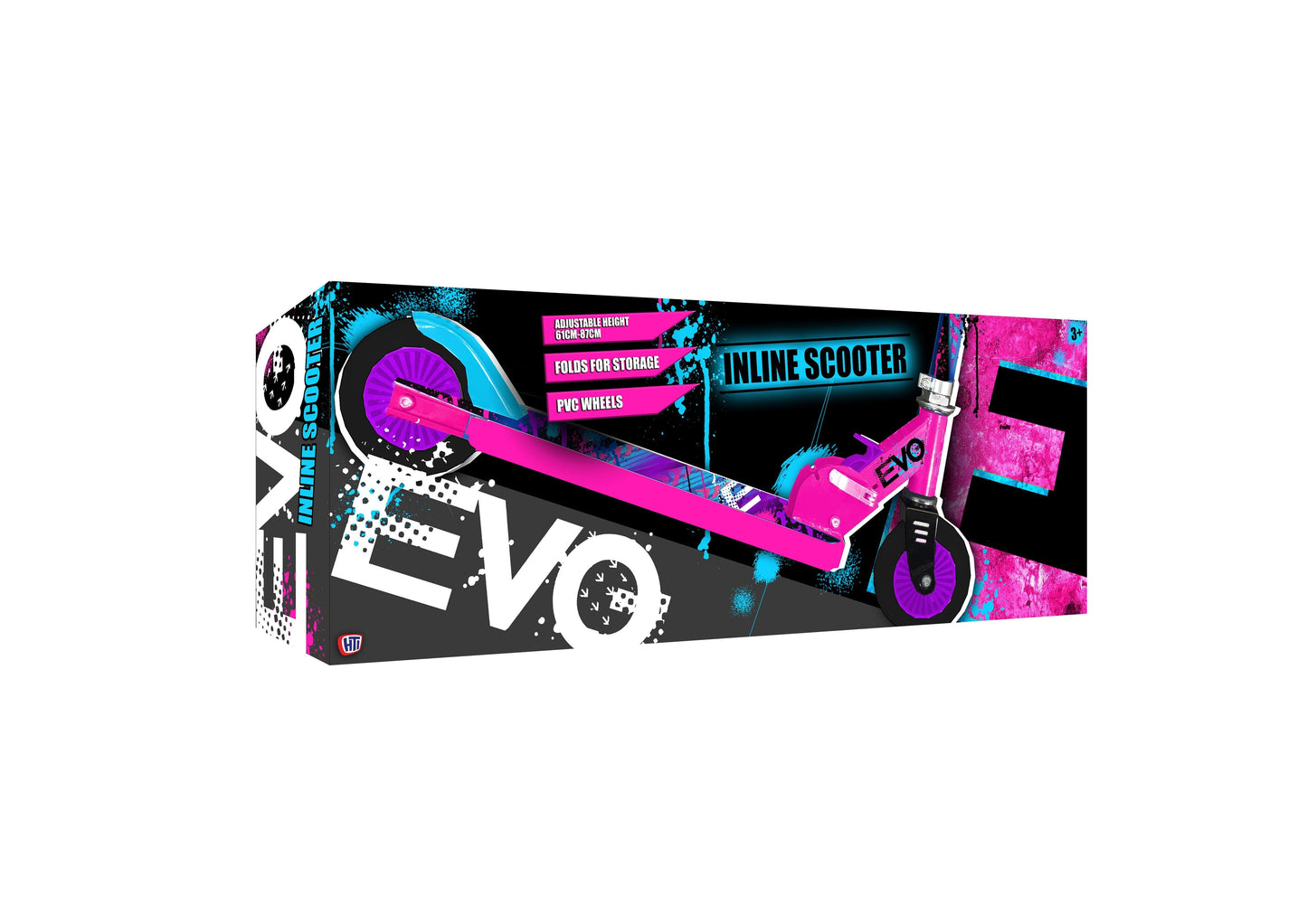 Girls EVO Inline Scooter Fun Outdoor Riding 1436843