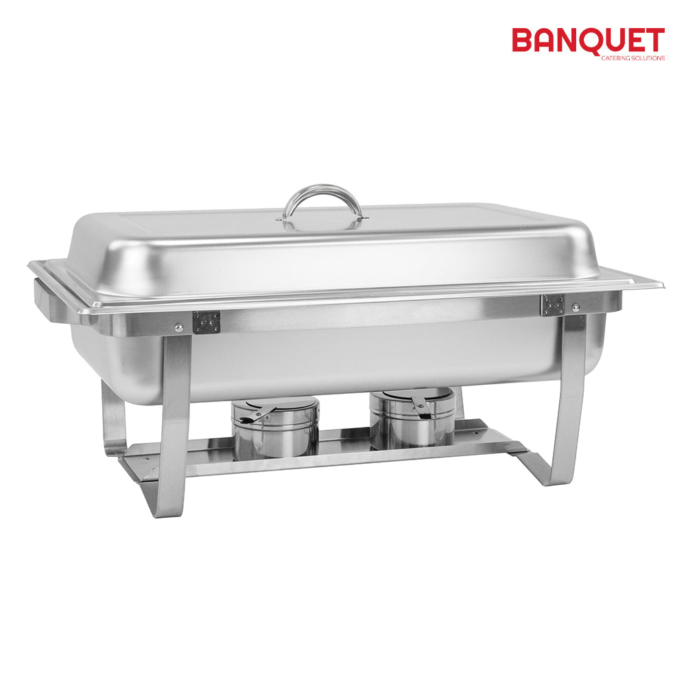 Stainless Steel Banquet Chafing Dish Single Compartment 9.5L 1465 / 1463 A