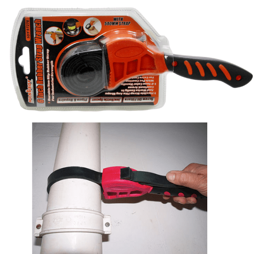 6 Inch Rubber Strap Wrench Industrial Use DIY Builders Rubber Wrench 6558