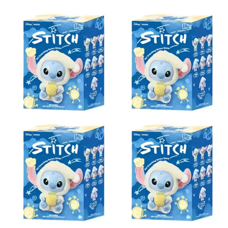 Stitch Miniso Eat, Sleep Series Vinyl Blind Box Pendant Toy Plush Doll