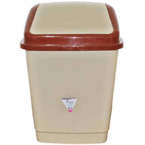 30 Litre Plastic Swing Bin Kitchen Home NO 4 Random Colour Sent ZP429