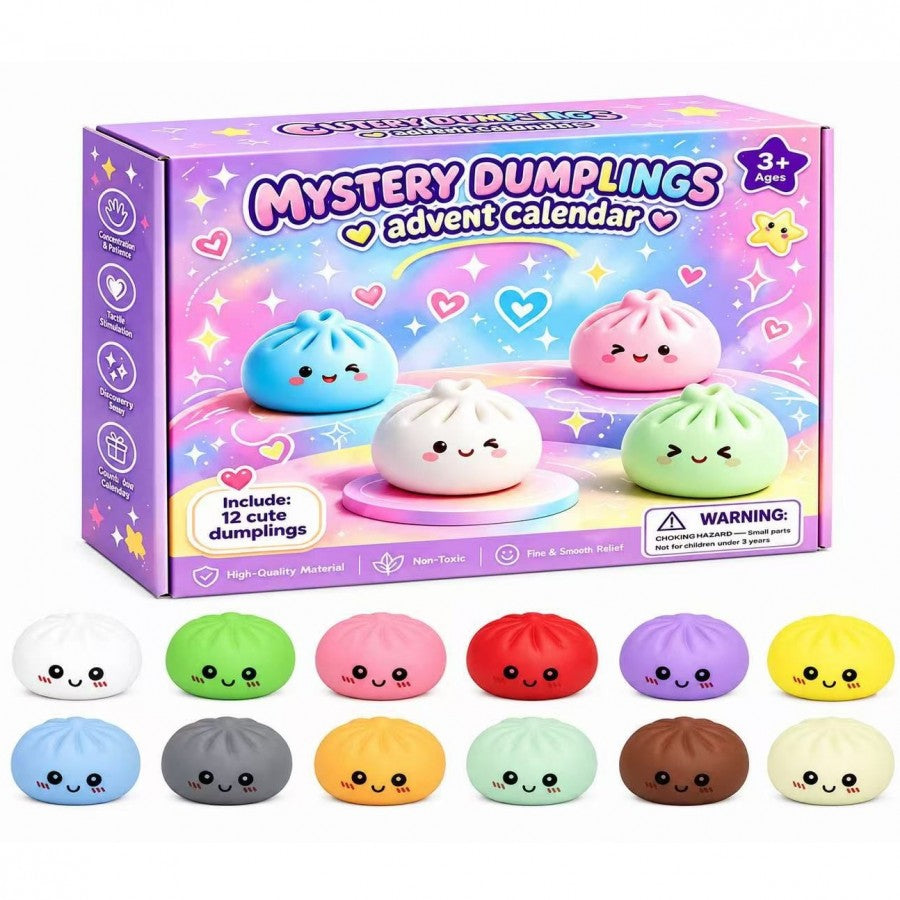 Mystery Dumpling Calendar Pink