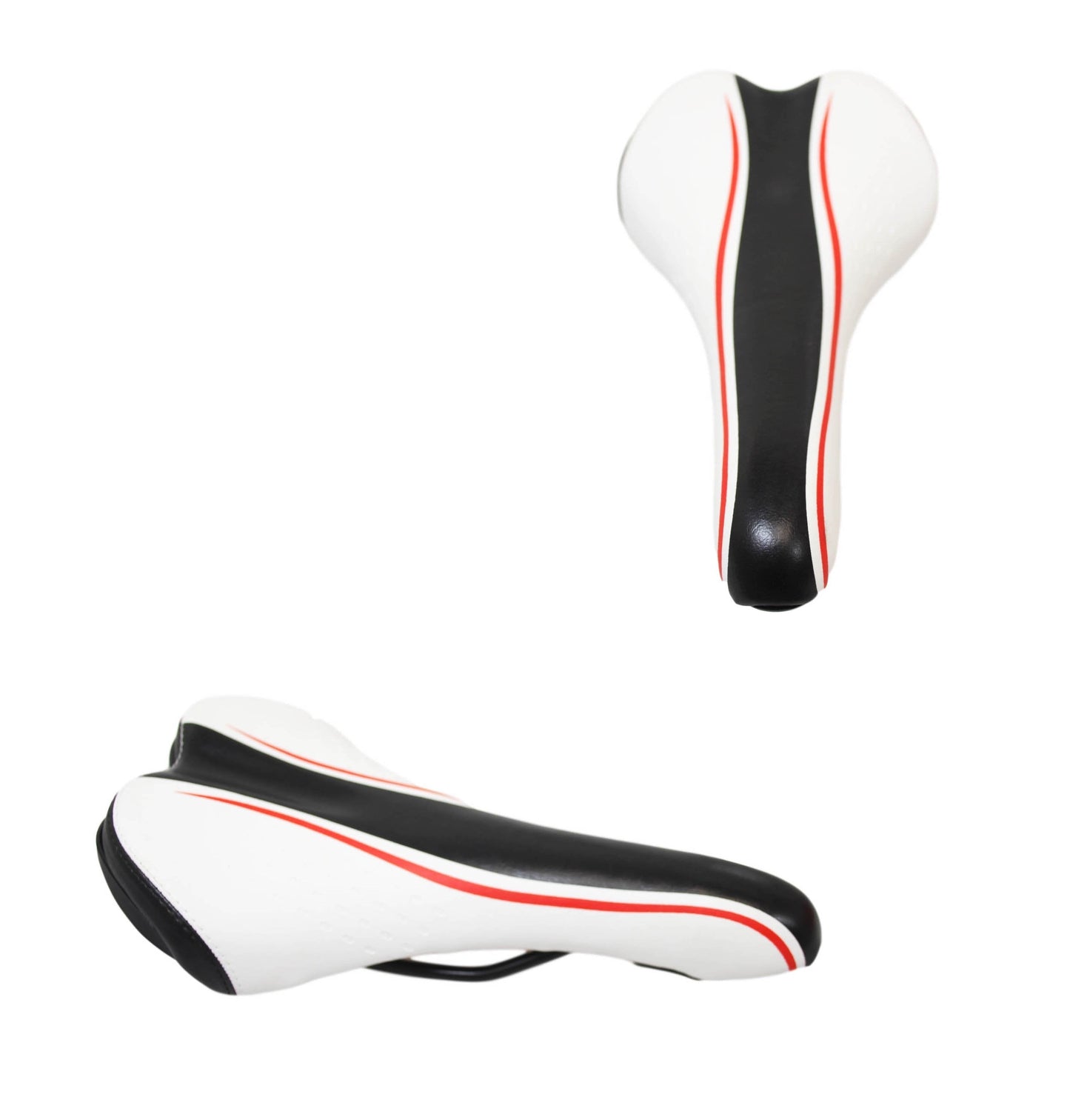 Soft Cushioned Bicycle Saddle Seat With Sports Print Design Comfort Ride 28 x 15cm 1833