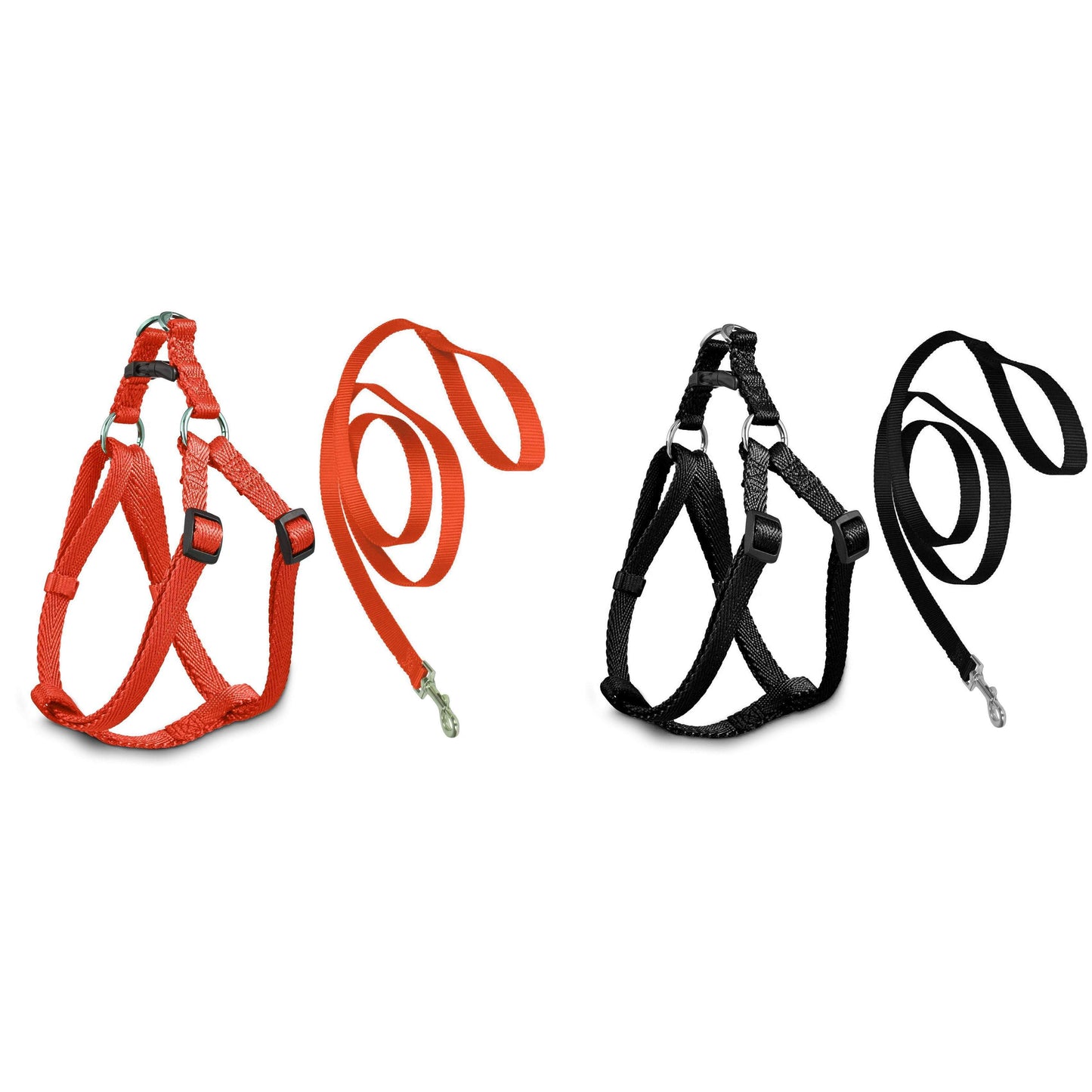 Pet Dog Leash with Harass Assorted Colours 0040