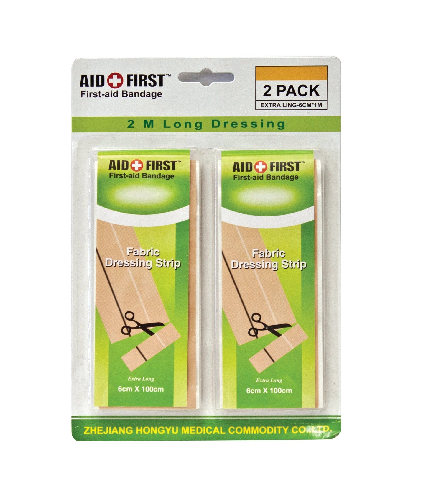 Long Bandage Plaster Long Dressing 6 x 100 cm Pack of 2 2014 / HY0874