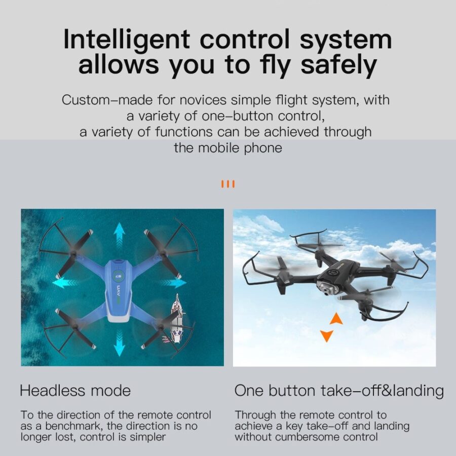4 Axis Drone with Gel Blaster Launcher & HD Camera