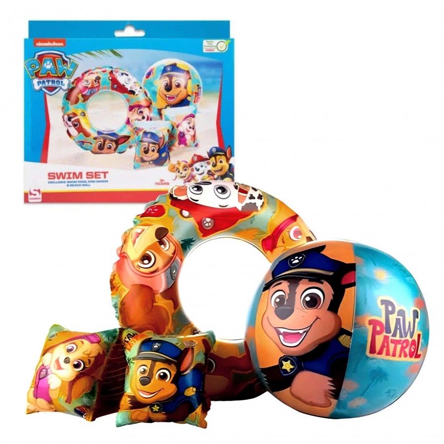 Paw Patrol Swim Set In Box