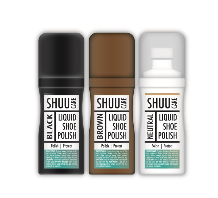 Rapide Shuu Liquid Shoe Polish Assorted Colours 2236