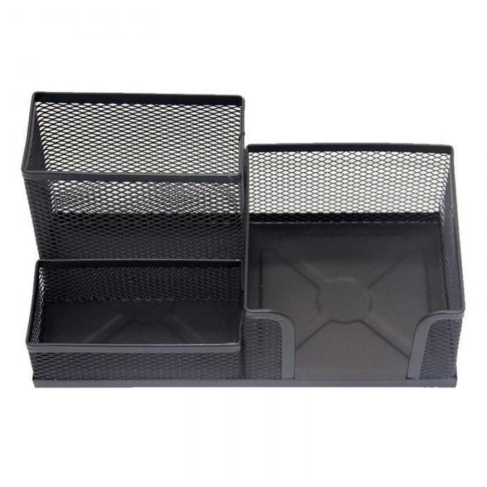 Mesh Desk Pen Pencil Stationery Holder Organiser 20 x 10 cm Assorted Colours 0020