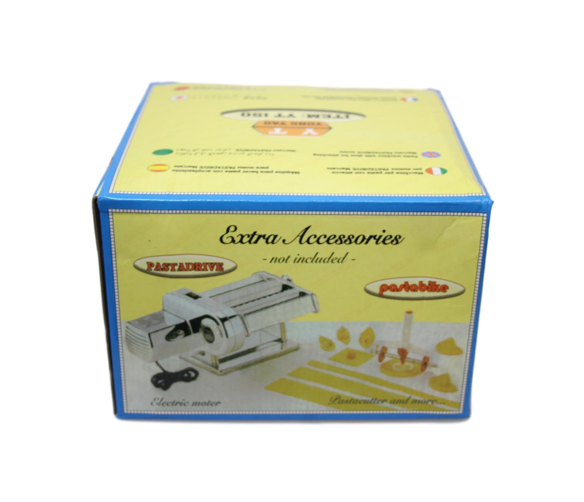 Stainless Steel Manual Pasta Noodle Dough Roller Maker Machine
