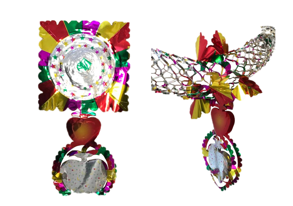 Festive Christmas Birthday Foil Garland Decoration 3M 2732