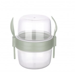 TTZ Take 'N' Go Muesli Container 650ml Assorted Colours AP9451