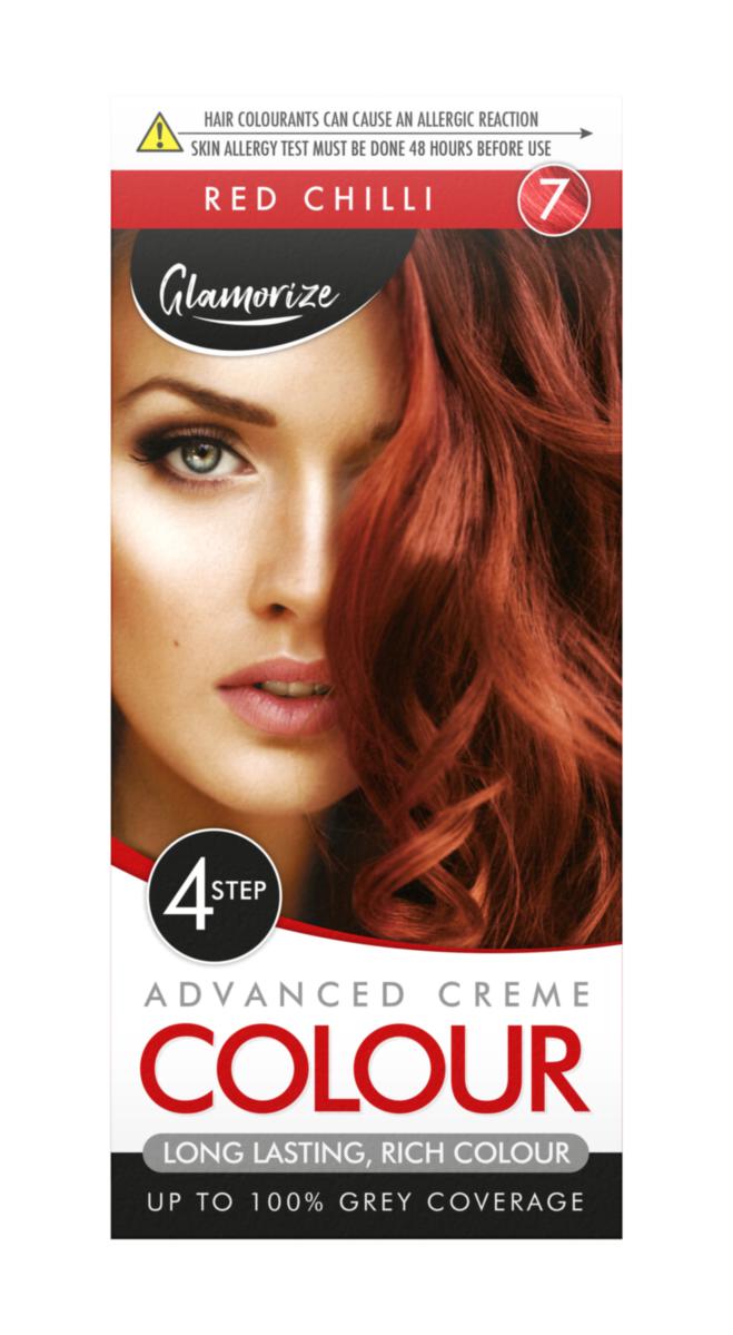 Women's Red Chilli Hair Dye No.7 Advanced Creme Colour 318586