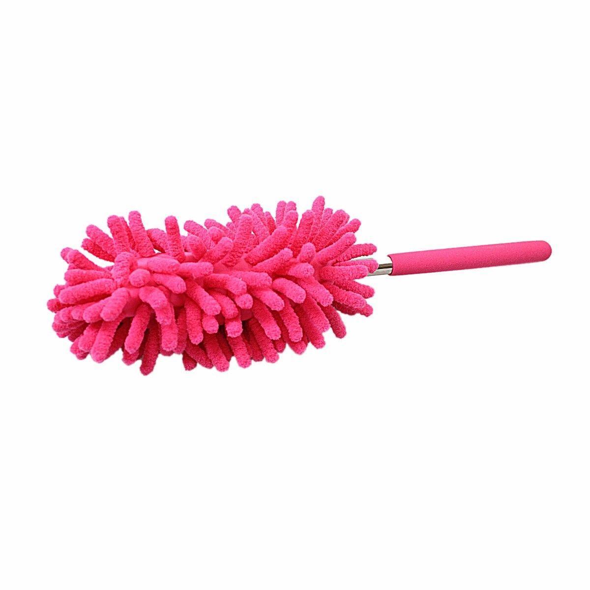Extendable Telescopic Microfibre Cleaning Duster 25-75cm Assorted Colours 4534