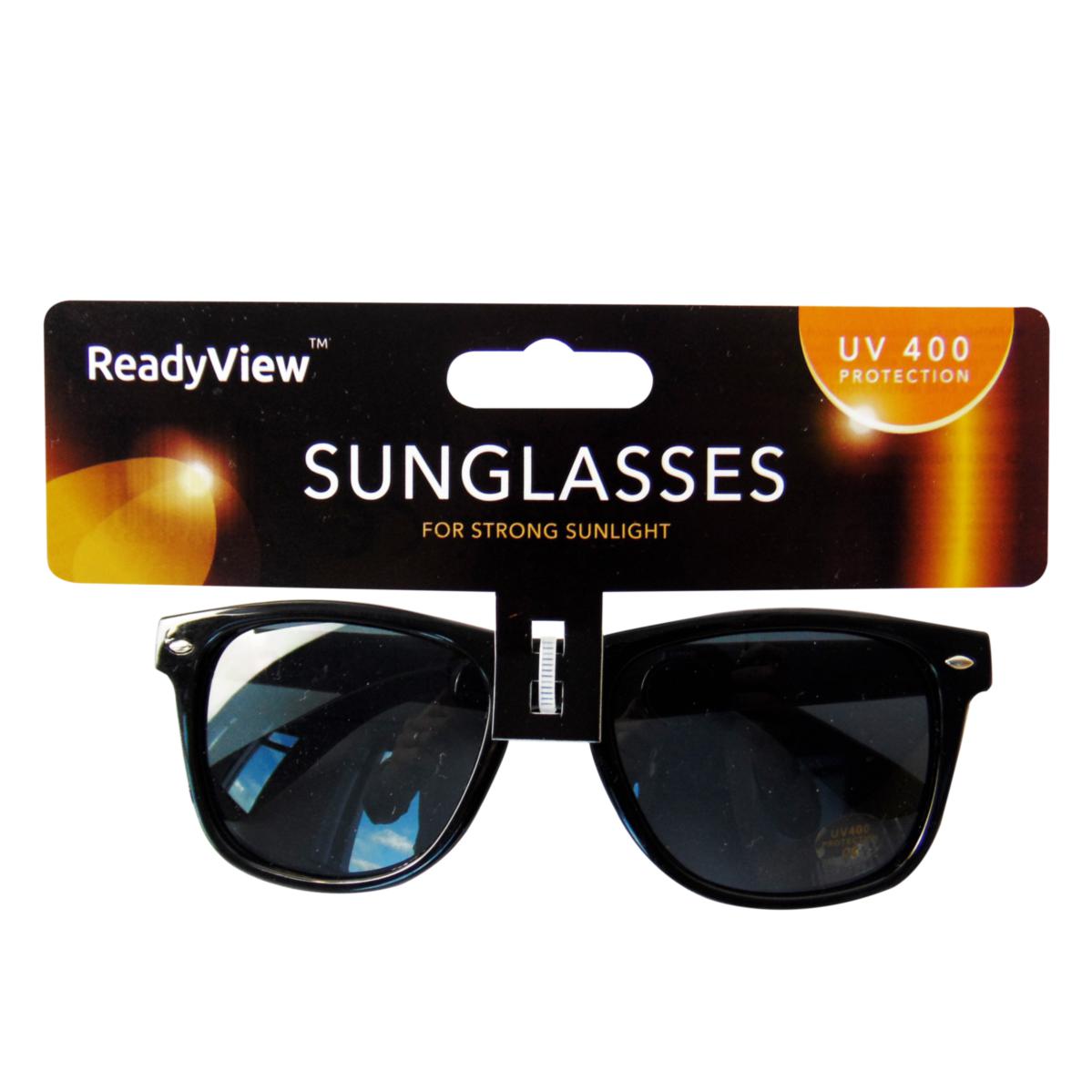 Readyview Men'S Black Frame Sunglasses