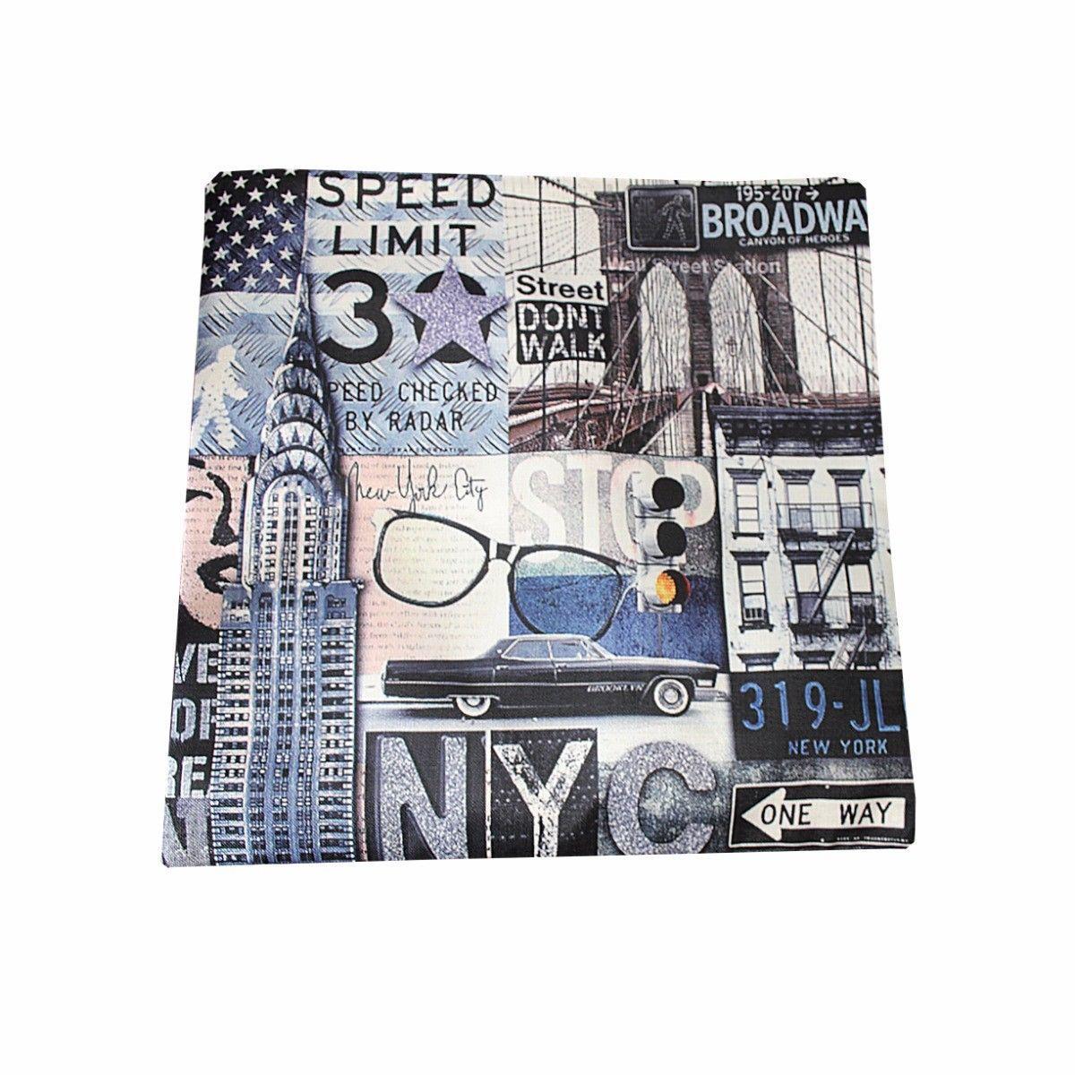 Bedroom Couch Cushion Cover Case 43 x 43 cm Assorted Designs 3954