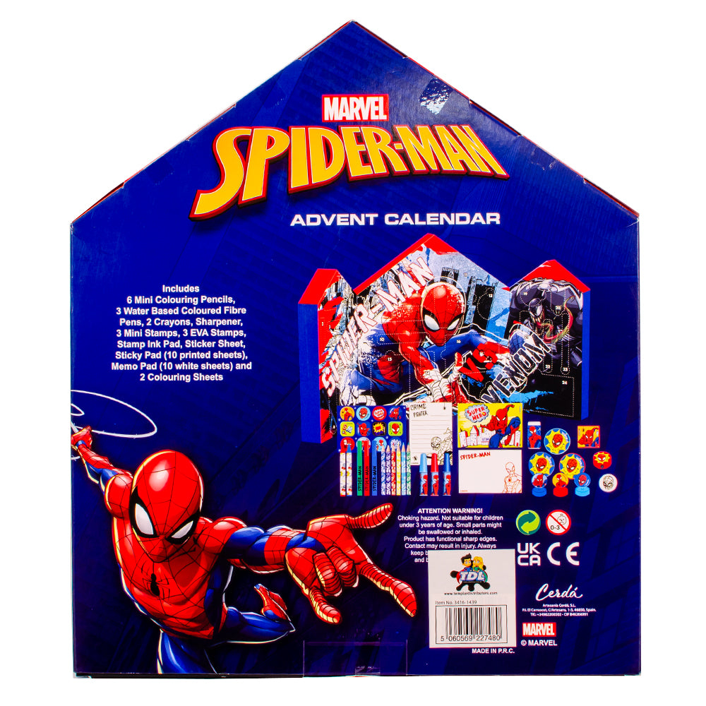 Spiderman Advent Calendar - Arts & Crafts