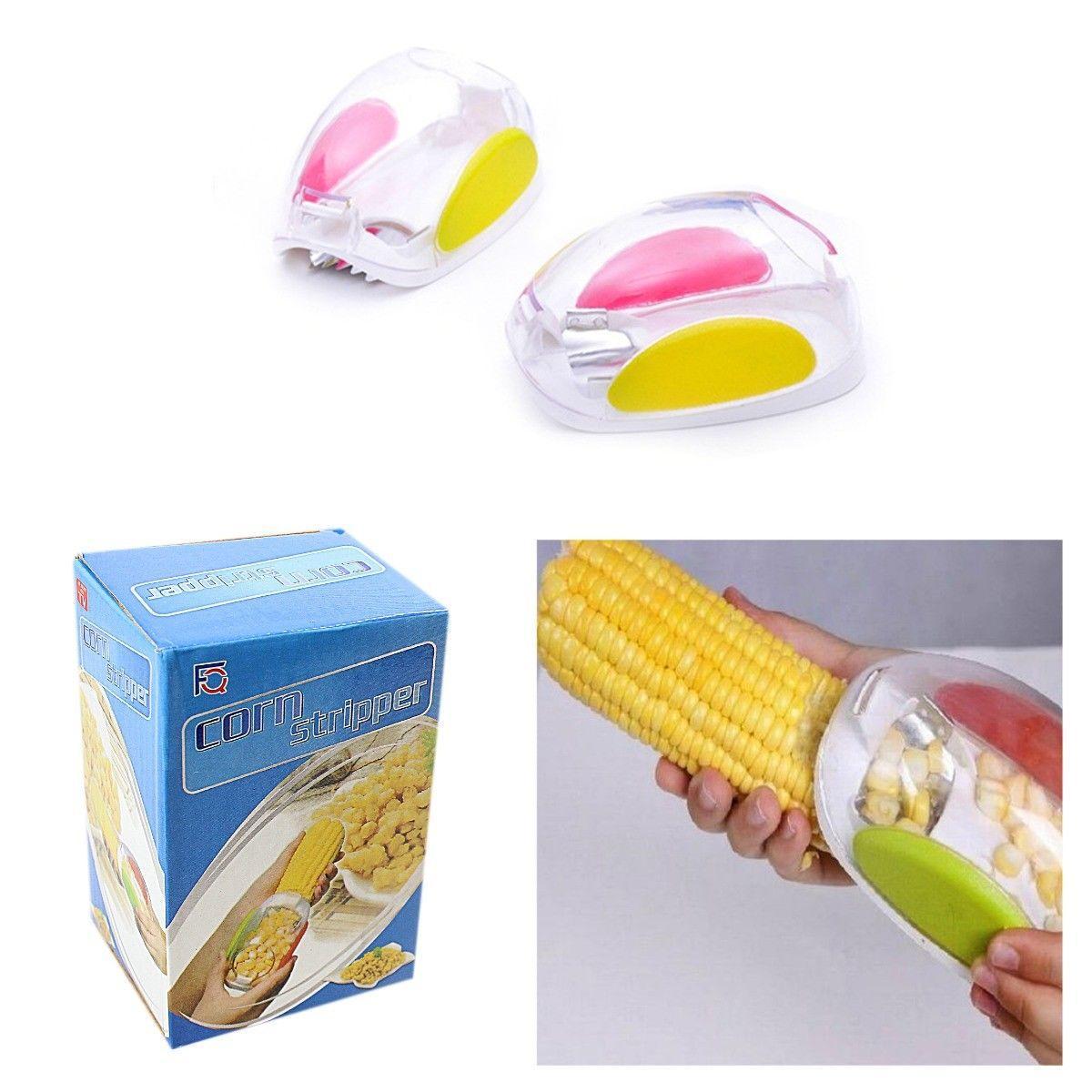 Gadget Cutter Slicer Separator Stripper Remover Peeler Kitchen Thresher Corn 3878