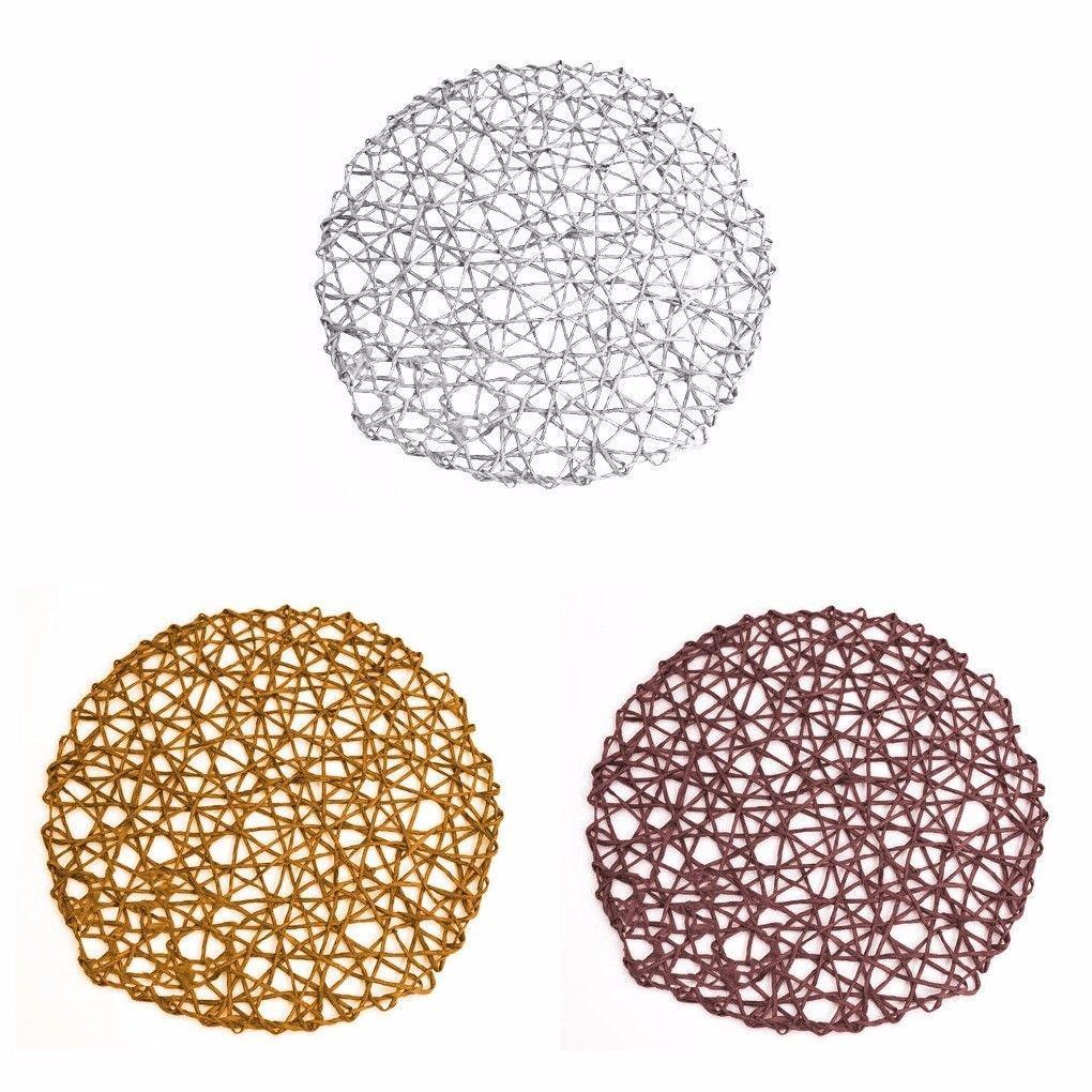 Round Table Dining Place Mat 37 cm Assorted Colours 2156