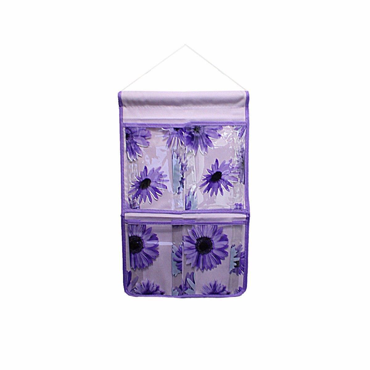Wall Hanging Storage Bag Plastic Bathroom Makeup Cosmetic Organiser 42cm x 25cm Beauty 4792