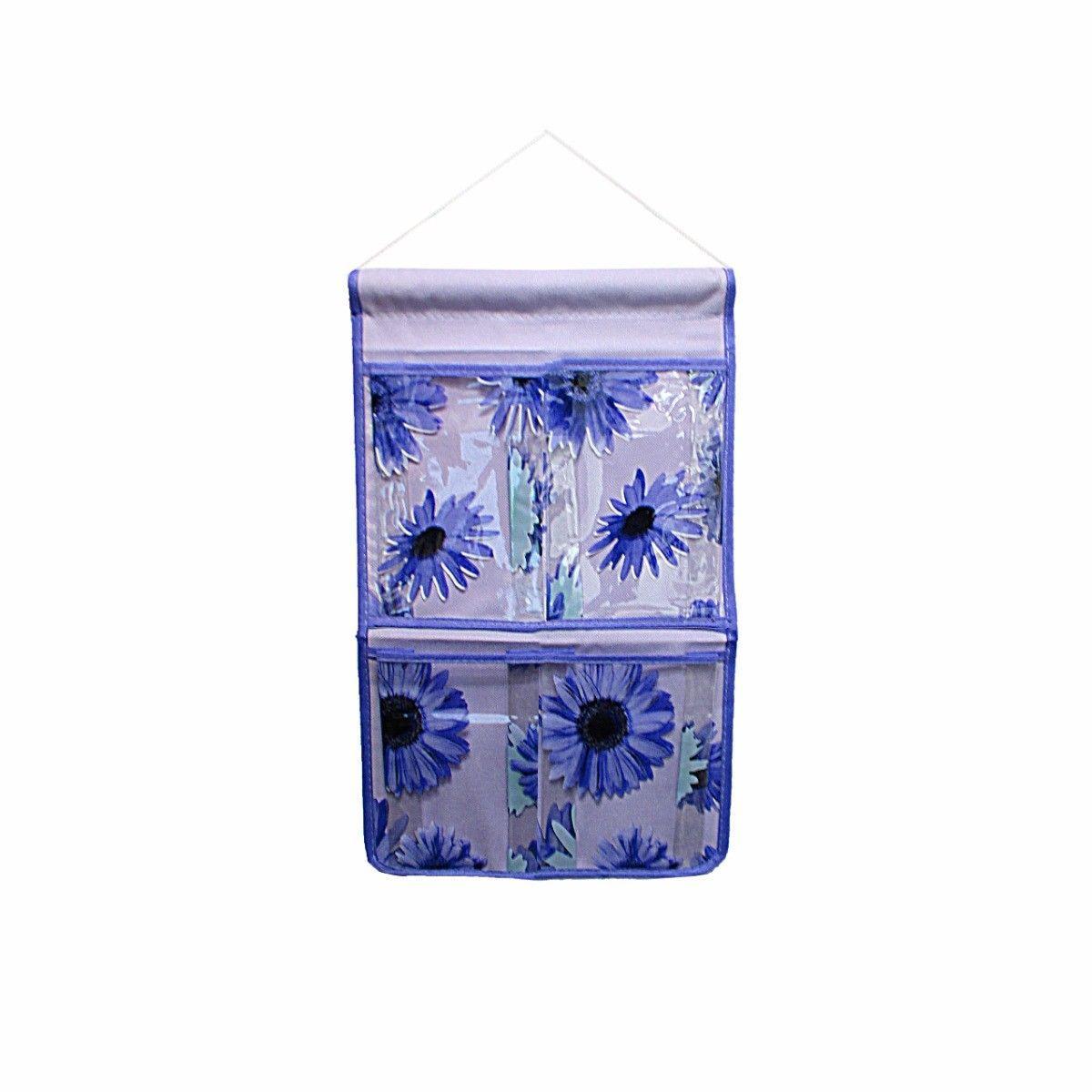 Wall Hanging Storage Bag Plastic Bathroom Makeup Cosmetic Organiser 42cm x 25cm Beauty 4792