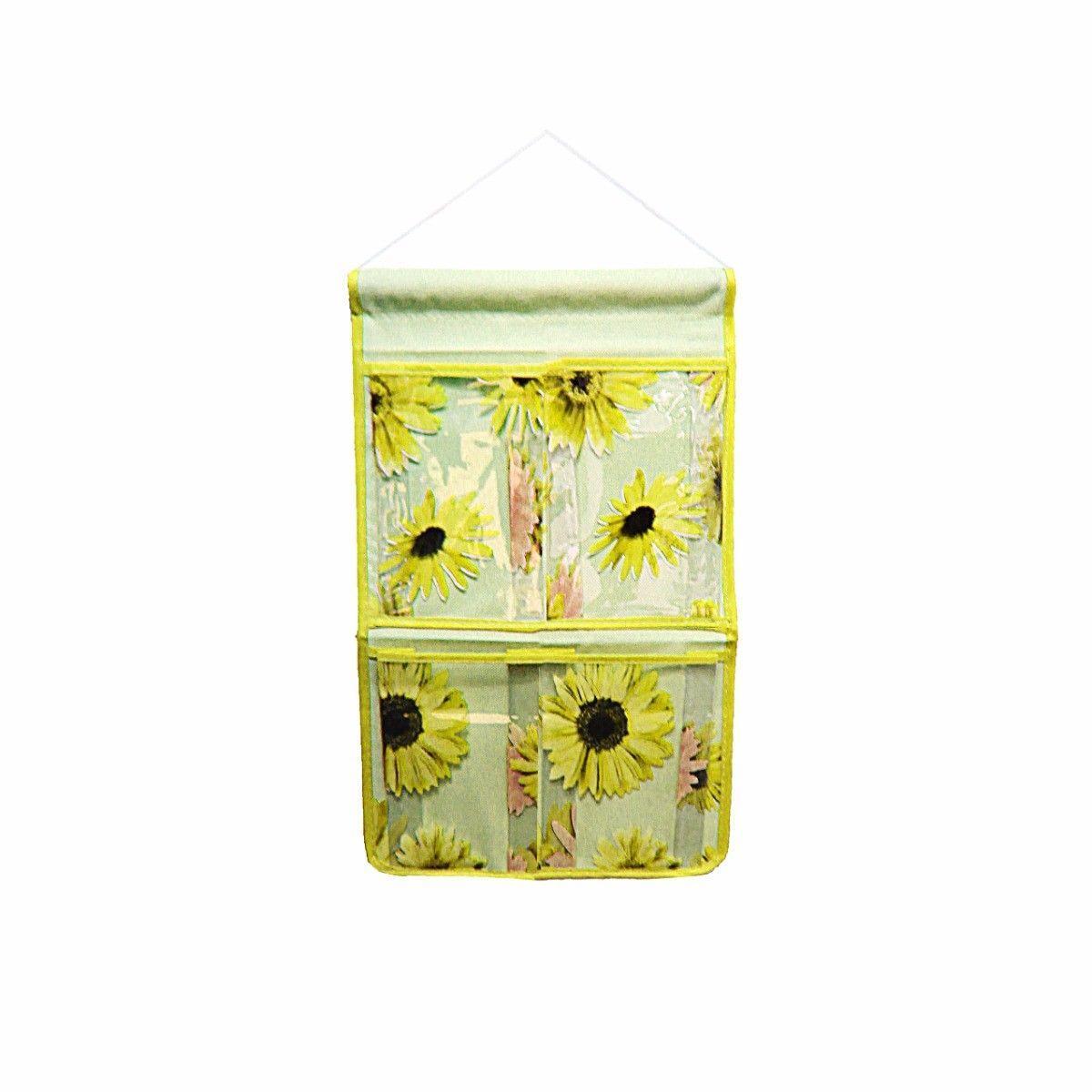 Wall Hanging Storage Bag Plastic Bathroom Makeup Cosmetic Organiser 42cm x 25cm Beauty 4792
