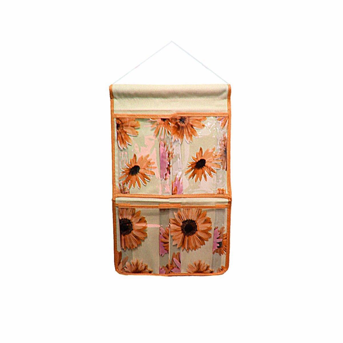Wall Hanging Storage Bag Plastic Bathroom Makeup Cosmetic Organiser 42cm x 25cm Beauty 4792