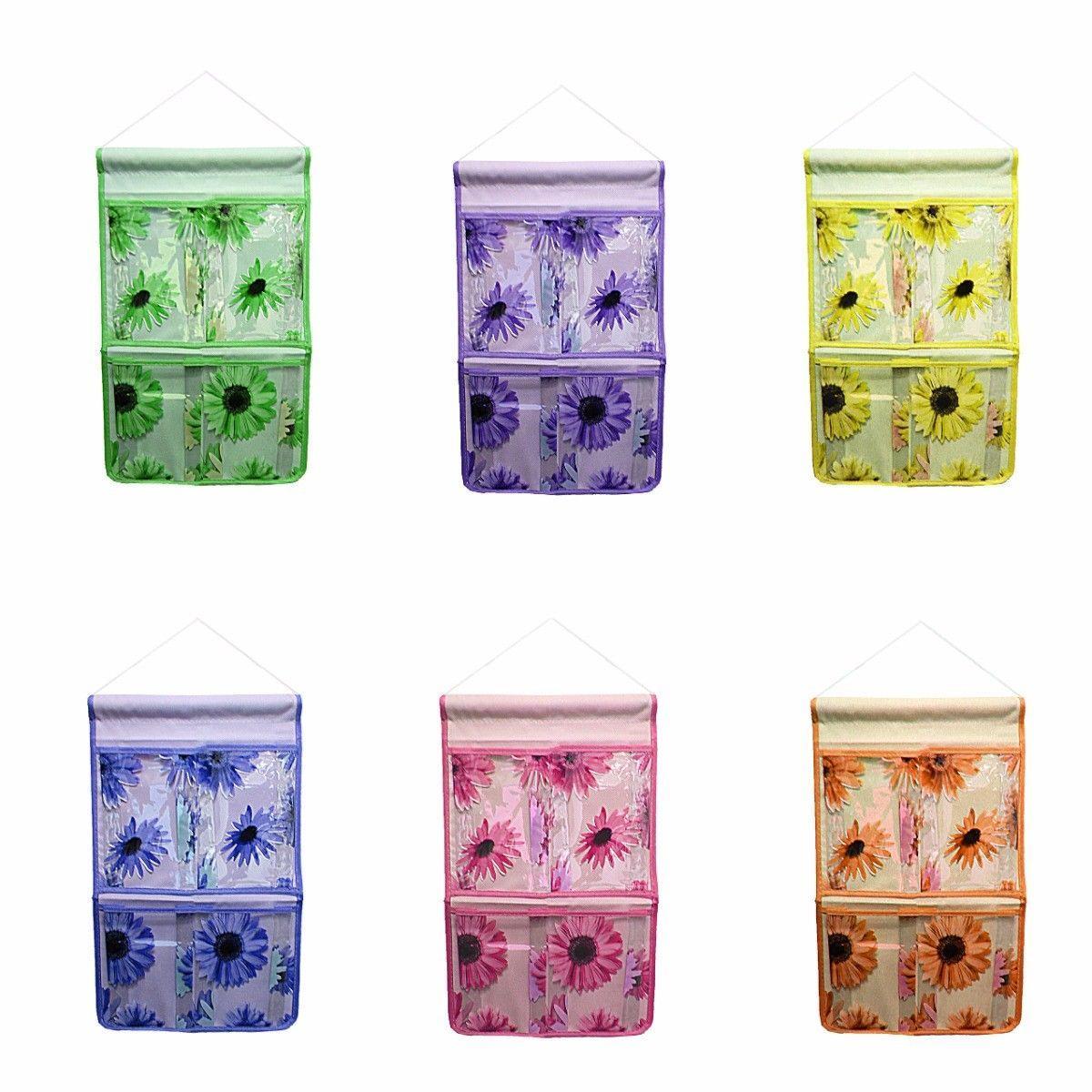 Wall Hanging Storage Bag Plastic Bathroom Makeup Cosmetic Organiser 42cm x 25cm Beauty 4792