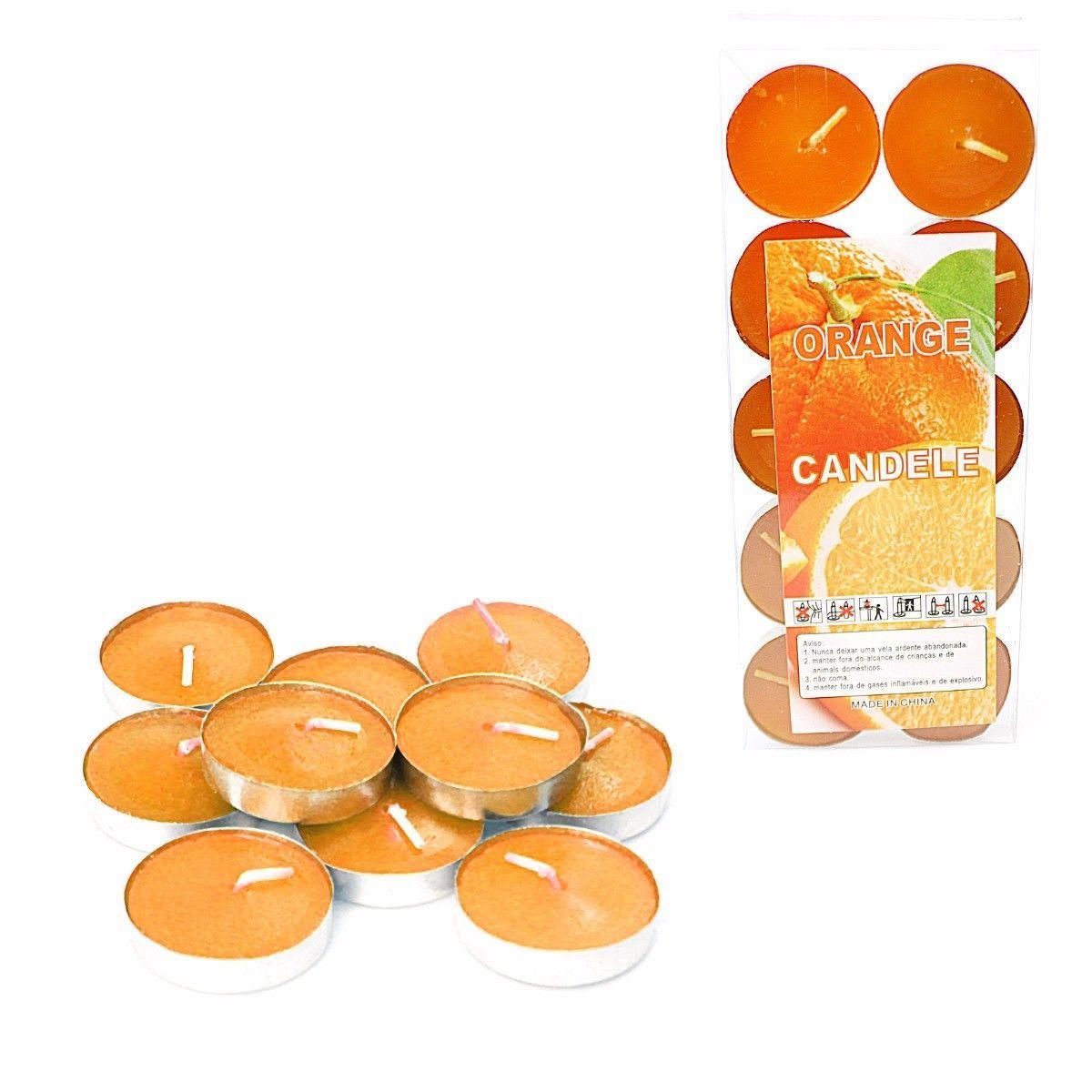 10 Pack Scented Wax Tea Light Candles Assorted Scents 0232