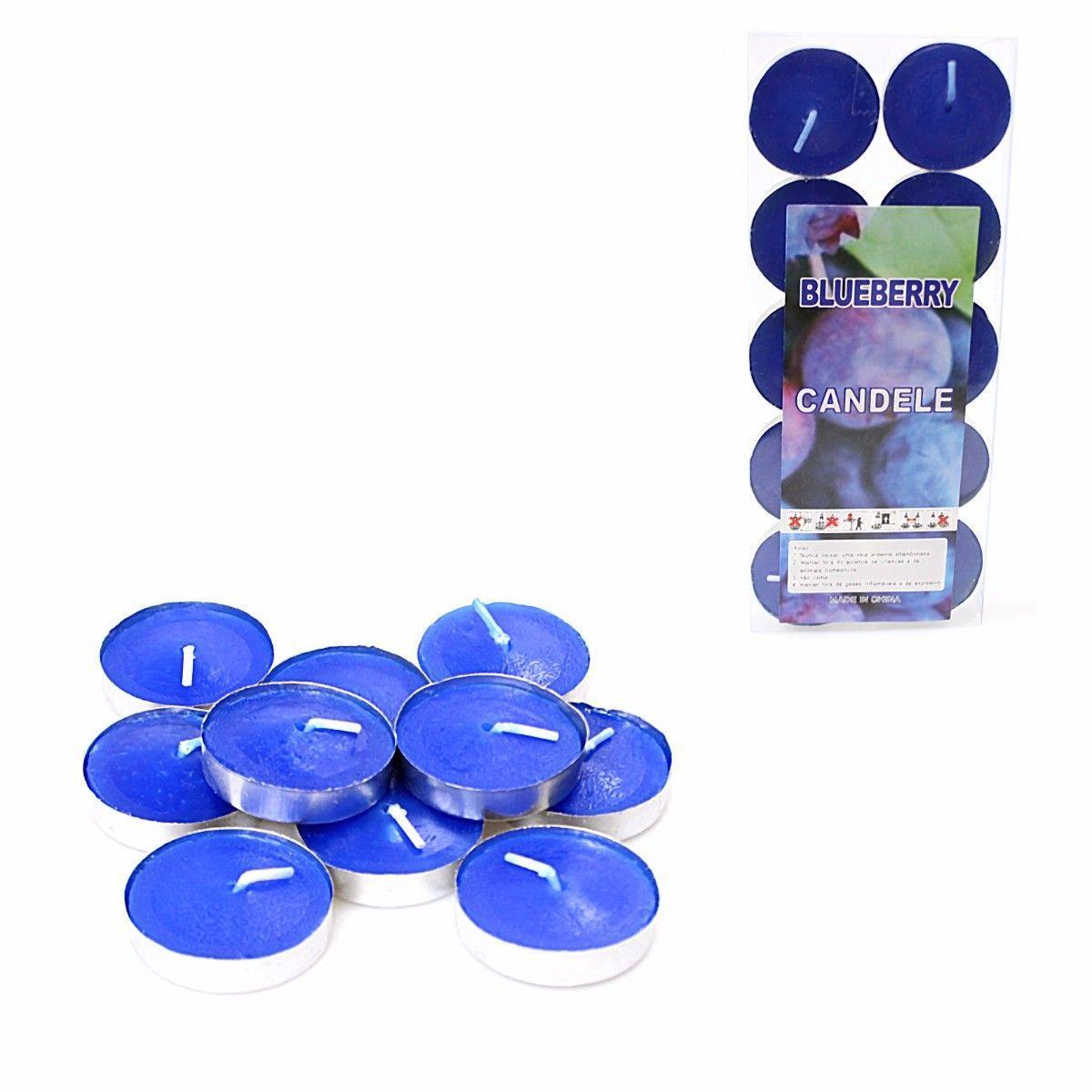 10 Pack Scented Wax Tea Light Candles Assorted Scents 0232