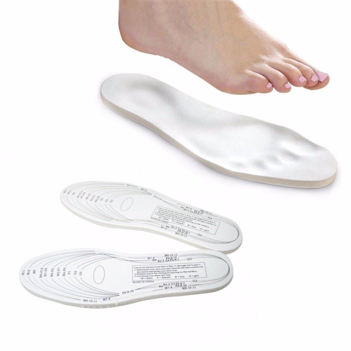 Memory Foam Unisex Orthopaedic Shoe Trainer Comfort Feet Insoles 1 Pair 4813/529836