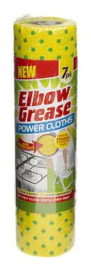 24 Pack Elbow Grease Power Cloths 7Pk